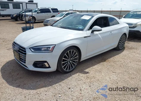 2018 Audi A5 2.0T Premium z USA, uszkodzony, nr VIN WAURNAF51JA004228